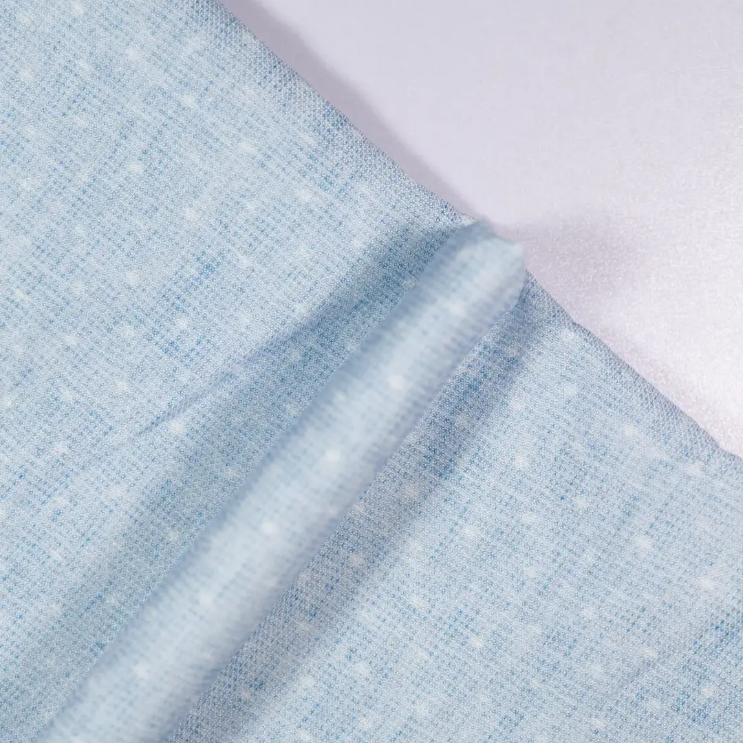 China Fabric for Shirt,Skirt,Sleeveless Sundress Twill Woven Blended Fabric Polyester Viscose Lyocell Spandex blue color buy from China wholesaler bulk order at wholesale price free worldwide shipping Alibaba
