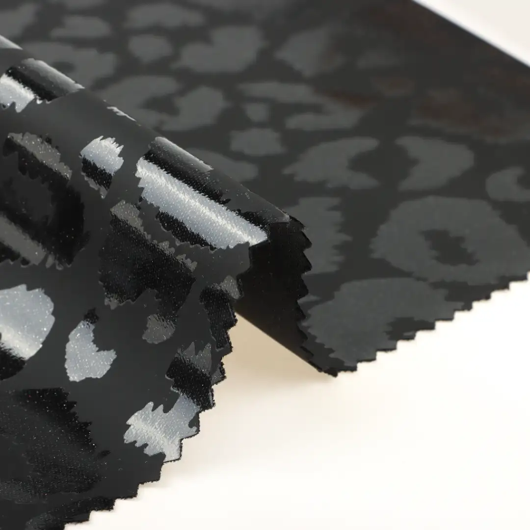 China Fabric for Girls Stand Collar Bomber Jacket,Womens Belted Jacket,Womens High-Neck 3D Sleeves Jacket Bonded fabric Bonded fabric Polyurethane (PU) printing color buy from China wholesaler bulk order at wholesale price free worldwide shipping Alibaba