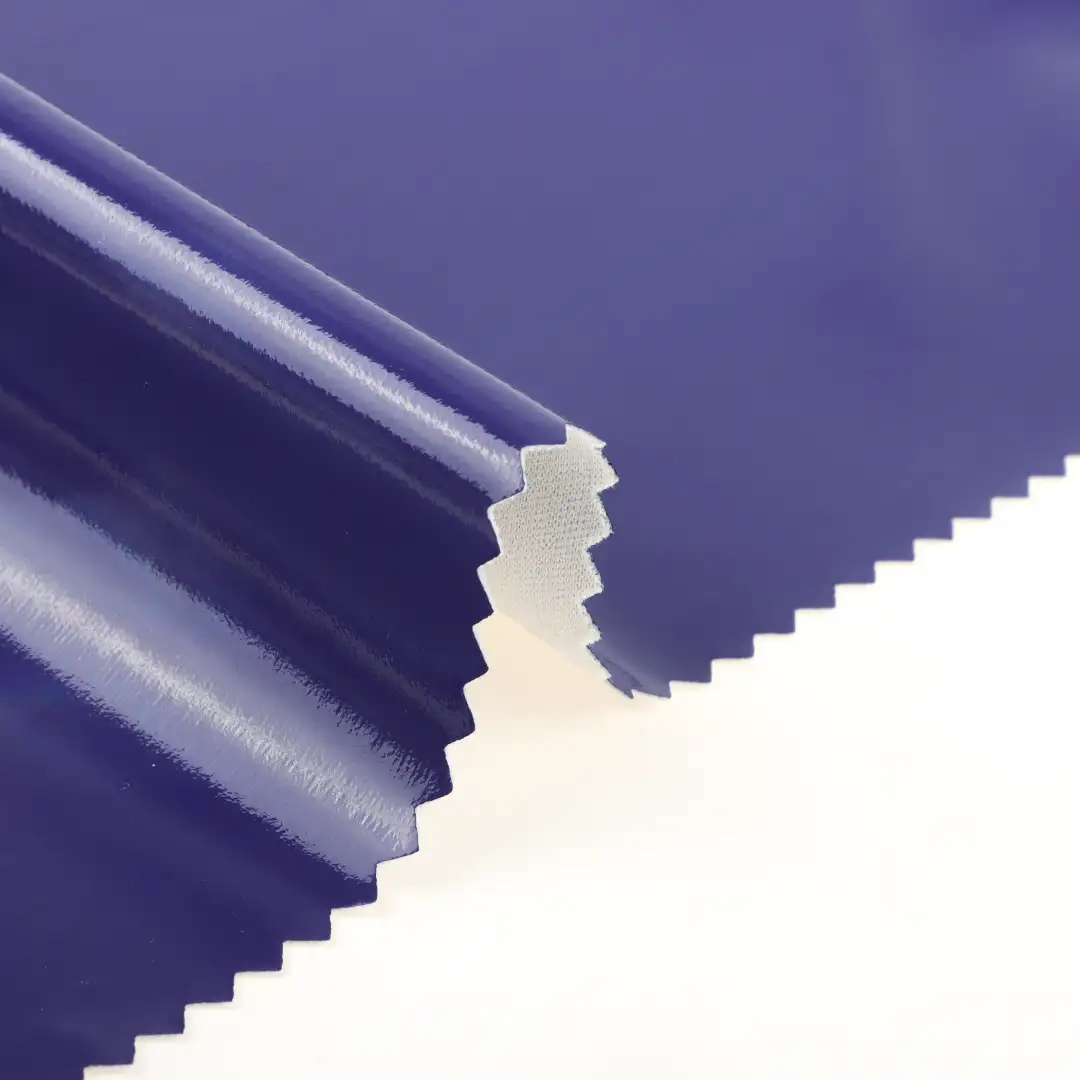 China Fabric for Jackets,Trench Coat,Rain Coat Bonded fabric Bonded fabric Polyurethane (PU) Purple color buy from China wholesaler bulk order at wholesale price free worldwide shipping Alibaba