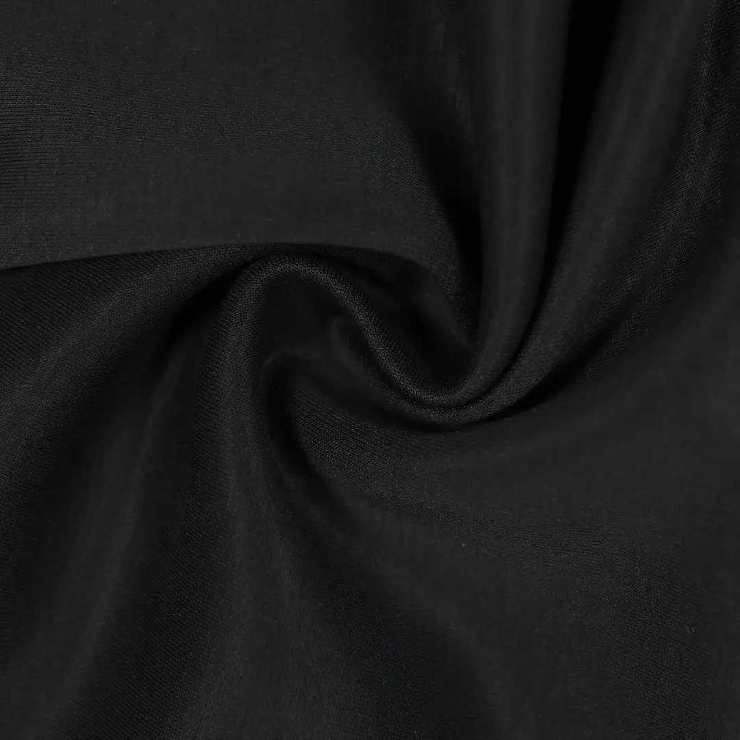 China Fabric for Jackets,Hoodie Bonded fabric Bonded fabric Modal Polyester Spandex black color buy from China wholesaler bulk order at wholesale price free worldwide shipping Alibaba