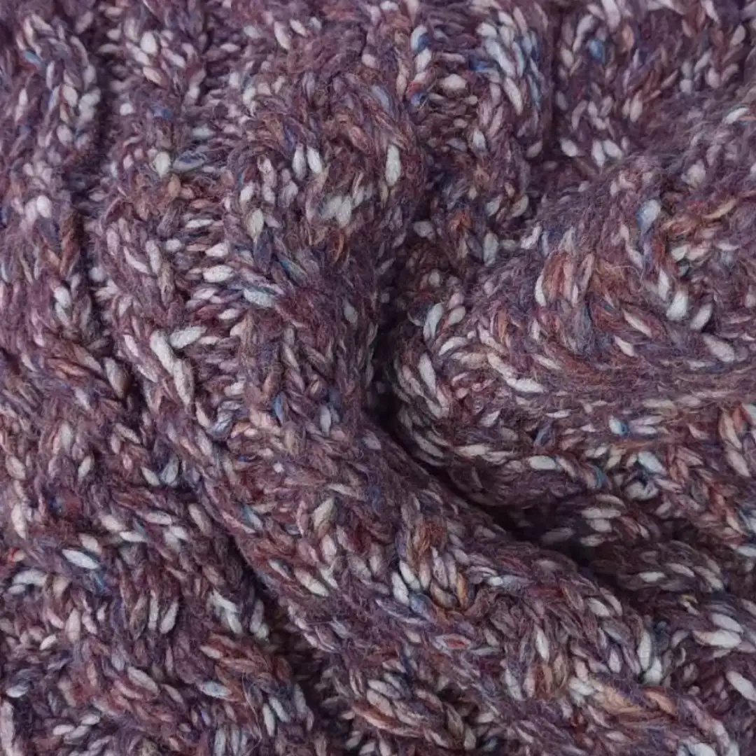 China Yarn for Ladies Vest (Sweater),Men’s Vest (Sweater),Open Cardigan (Sweater),Full-Zipper Cardigan (Sweater),Half-Zipper Cardigan (Sweater),Shirt Long Sleeve Button (Sweater) Roving Yarn Fancy Yarn Polyester Recycled Polyester purple color buy from China wholesaler bulk order at wholesale price free worldwide shipping Alibaba