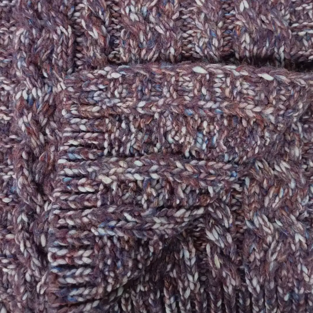 China Yarn for Ladies Vest (Sweater),Men’s Vest (Sweater),Open Cardigan (Sweater),Full-Zipper Cardigan (Sweater),Half-Zipper Cardigan (Sweater),Shirt Long Sleeve Button (Sweater) Roving Yarn Fancy Yarn Polyester Recycled Polyester purple color buy from China wholesaler bulk order at wholesale price free worldwide shipping Alibaba