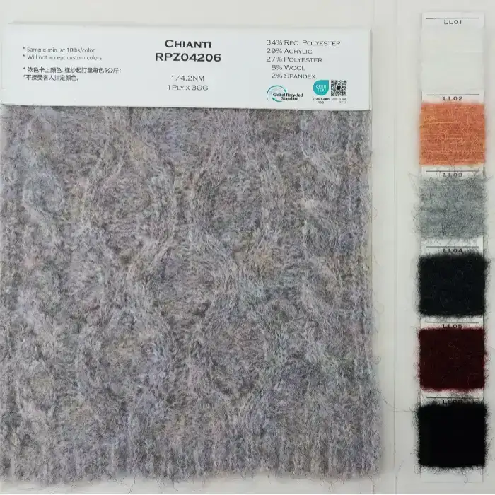 China Yarn for Ladies Vest (Sweater),Men’s Vest (Sweater),Open Cardigan (Sweater),Round Neck Pullover (Sweater),Crew Neck Pullover (Sweater),Crop Top Pullover (Sweater) Mossy Yarn Fancy Yarn Recycled Polyester Polyester Acrylic Wool Spandex IVORY color buy from China wholesaler bulk order at wholesale price free worldwide shipping Alibaba