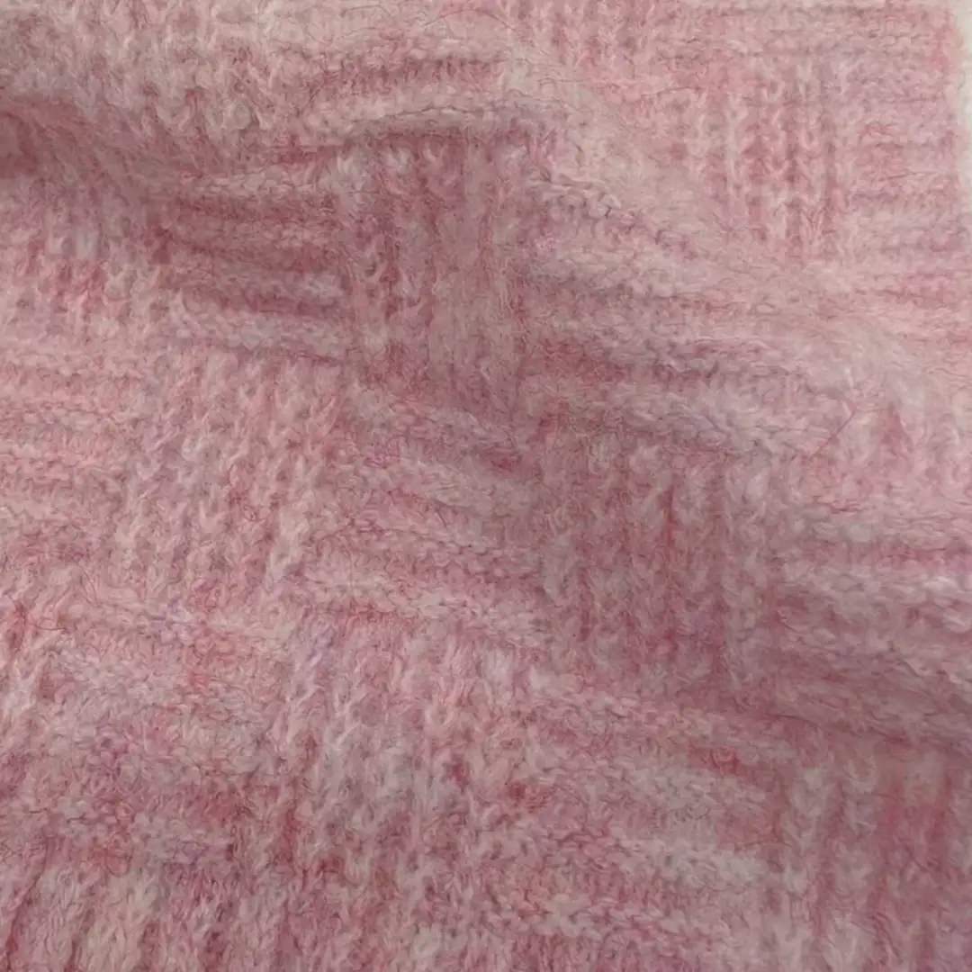 China Yarn for Open Cardigan (Sweater),Full-Zipper Cardigan (Sweater),Half-Zipper Cardigan (Sweater),Shirt Long Sleeve Button (Sweater) Mossy Yarn Fancy Yarn Recycled Polyester RWS Wool Recycled Acrylic Alpaca Spandex pink color buy from China wholesaler bulk order at wholesale price free worldwide shipping Alibaba