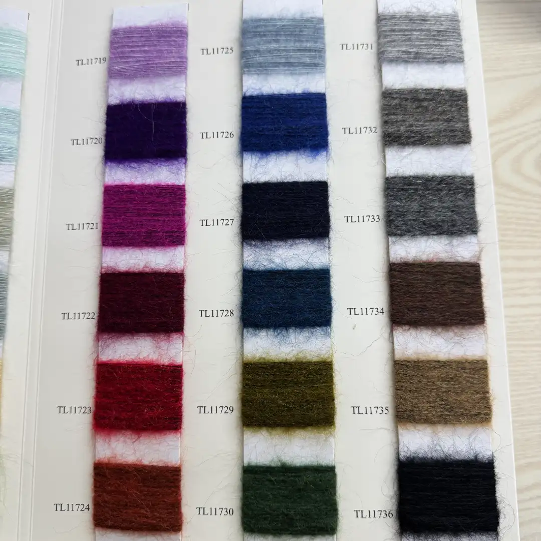 China Yarn for Ladies Vest (Sweater),Men’s Vest (Sweater),Open Cardigan (Sweater),Crew Neck Pullover (Sweater),Crop Top Pullover (Sweater) Mossy Yarn Fancy Yarn Nylon Wool Mohair Spandex Colorful color buy from China wholesaler bulk order at wholesale price free worldwide shipping Alibaba