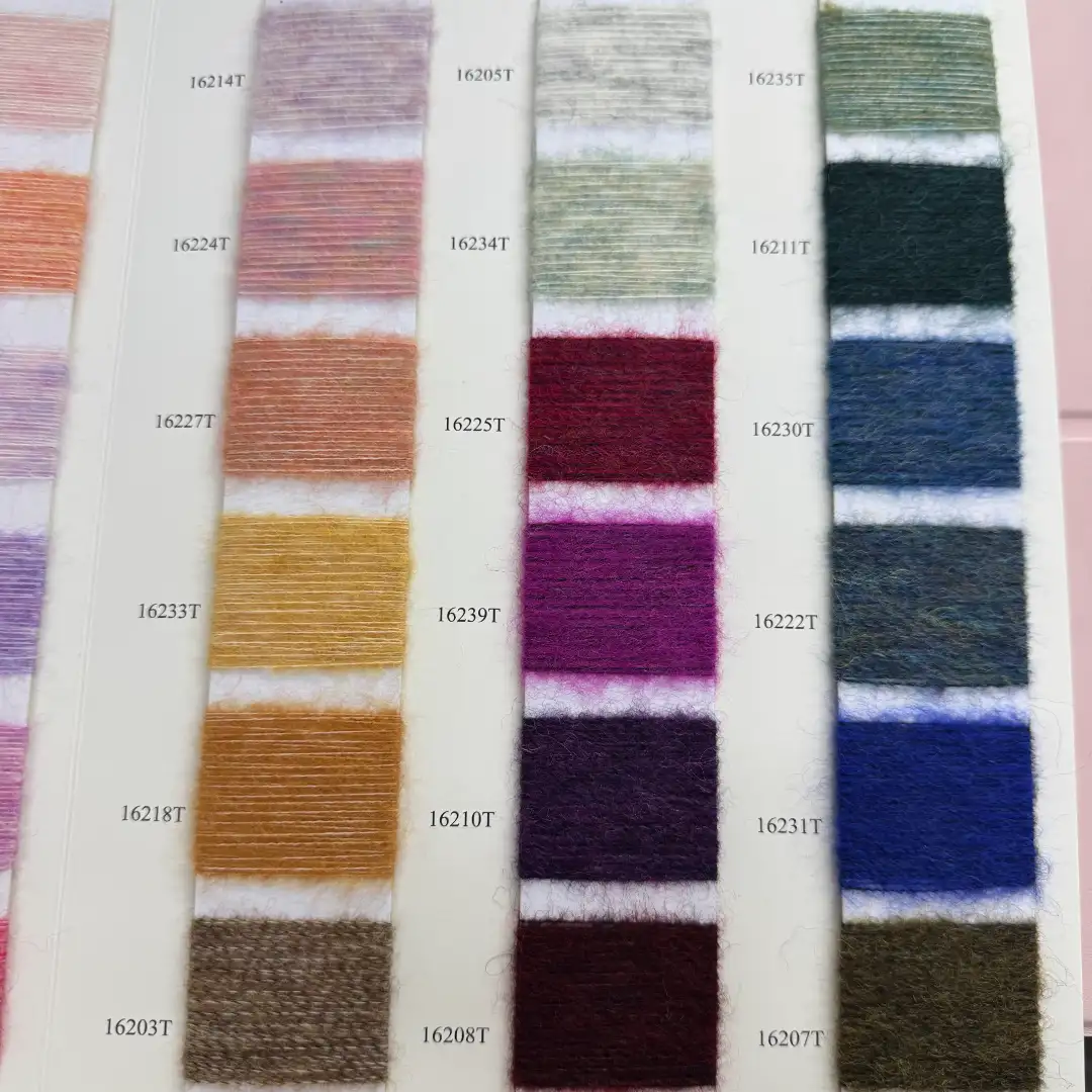 China Yarn for Ladies Vest (Sweater),Men’s Vest (Sweater),Open Cardigan (Sweater),Crew Neck Pullover (Sweater),Crop Top Pullover (Sweater) Mossy Yarn Fancy Yarn RWS Wool Alpaca Re-nylon Spandex Colorful color buy from China wholesaler bulk order at wholesale price free worldwide shipping Alibaba