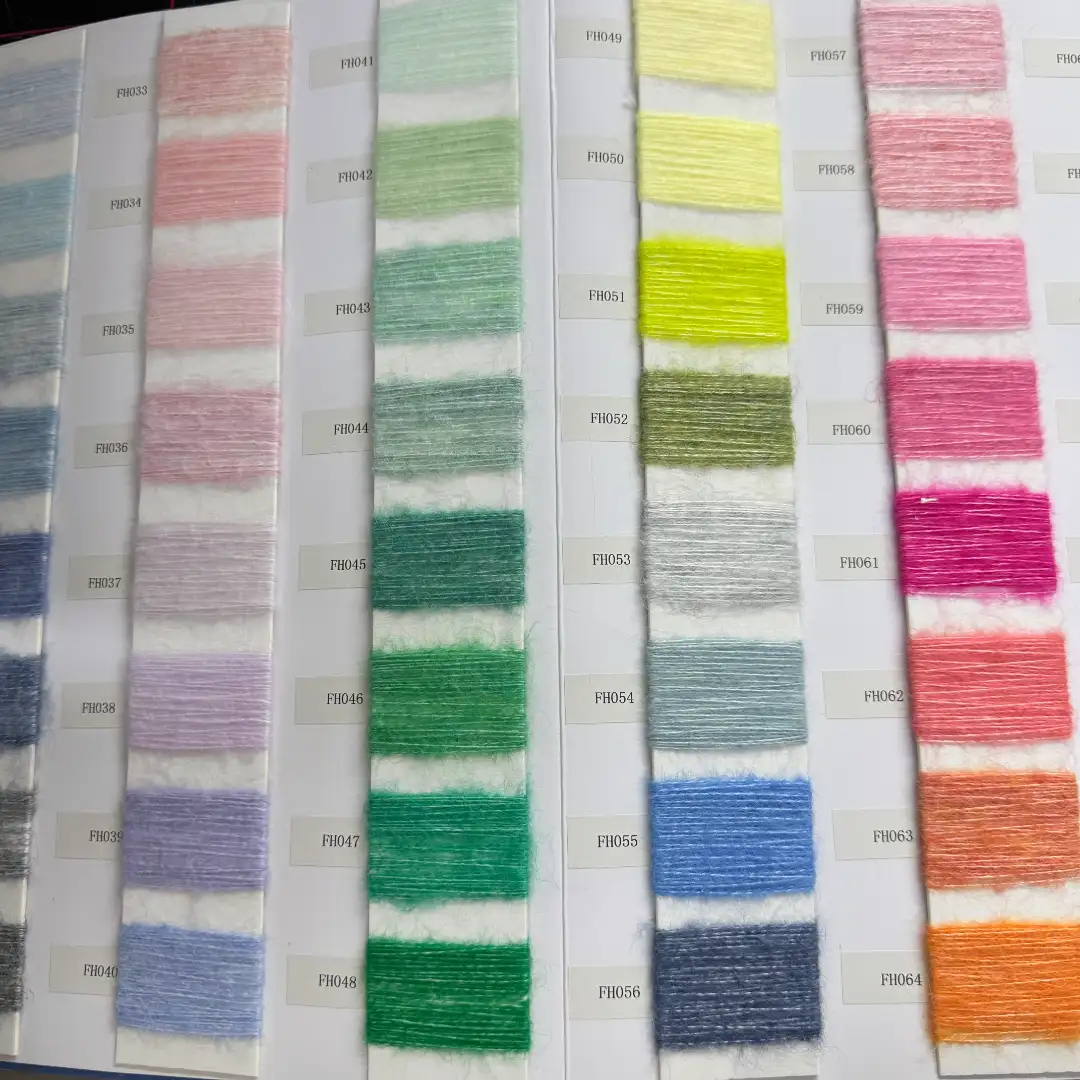 China Yarn for Ladies Vest (Sweater),Men’s Vest (Sweater),Open Cardigan (Sweater),Full-Zipper Cardigan (Sweater),Crew Neck Pullover (Sweater),Crop Top Pullover (Sweater) Mossy Yarn Fancy Yarn Polyester Acrylic Nylon Wool Spandex Colorful color buy from China wholesaler bulk order at wholesale price free worldwide shipping Alibaba