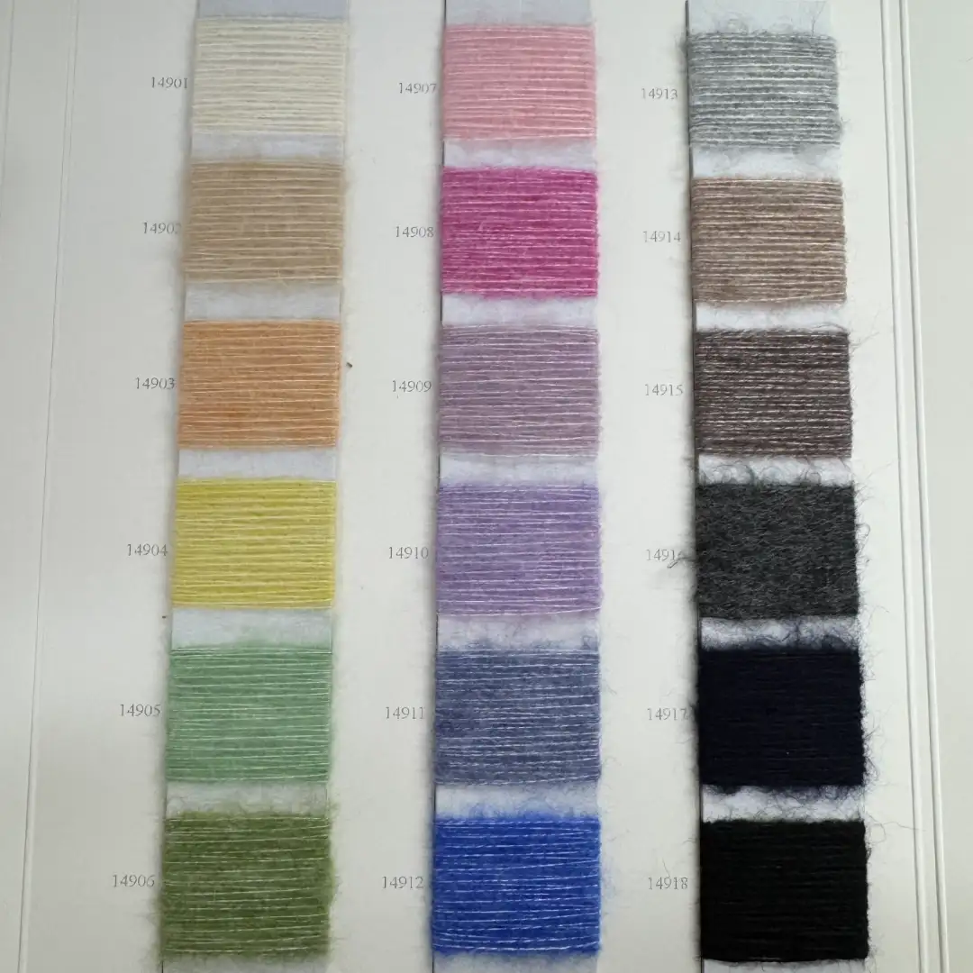 China Yarn for Ladies Vest (Sweater),Men’s Vest (Sweater),Open Cardigan (Sweater),Full-Zipper Cardigan (Sweater),Crew Neck Pullover (Sweater),Crop Top Pullover (Sweater) Mossy Yarn Fancy Yarn Polyester Recycled Polyester Acrylic Wool Spandex Colorful color buy from China wholesaler bulk order at wholesale price free worldwide shipping Alibaba