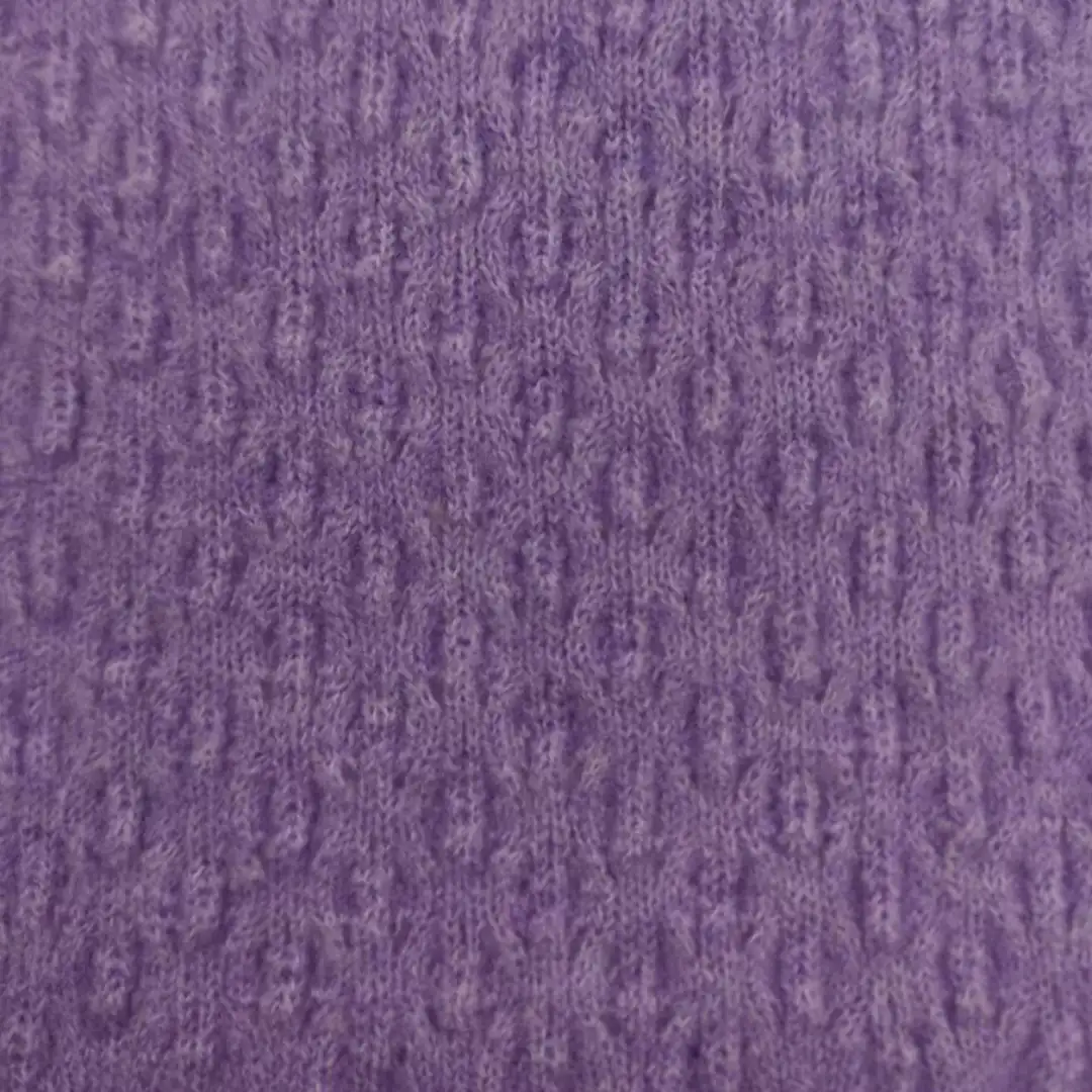 China Yarn for Full-Zipper Cardigan (Sweater),Half-Zipper Cardigan (Sweater),Shirt Long Sleeve Button (Sweater) Mossy Yarn Fancy Yarn Polyester Acrylic Wool Spandex Purple color buy from China wholesaler bulk order at wholesale price free worldwide shipping Alibaba