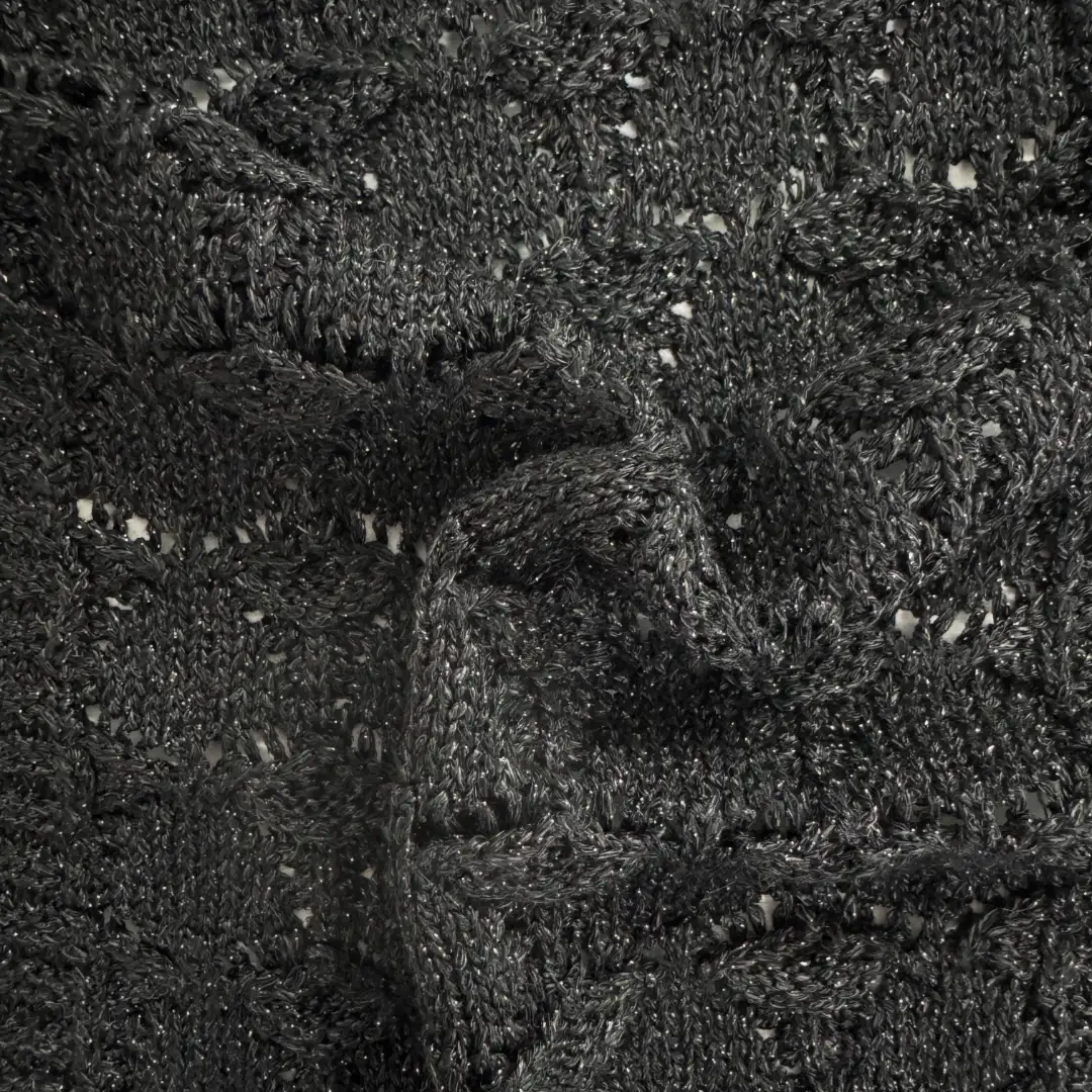 China Yarn for Ladies Vest (Sweater),Men’s Vest (Sweater),Open Cardigan (Sweater),Half-Zipper Cardigan (Sweater),Crew Neck Pullover (Sweater),Crop Top Pullover (Sweater) Tubular Tape Yarn Fancy Yarn Viscose Polyester Black color buy from China wholesaler bulk order at wholesale price free worldwide shipping Alibaba