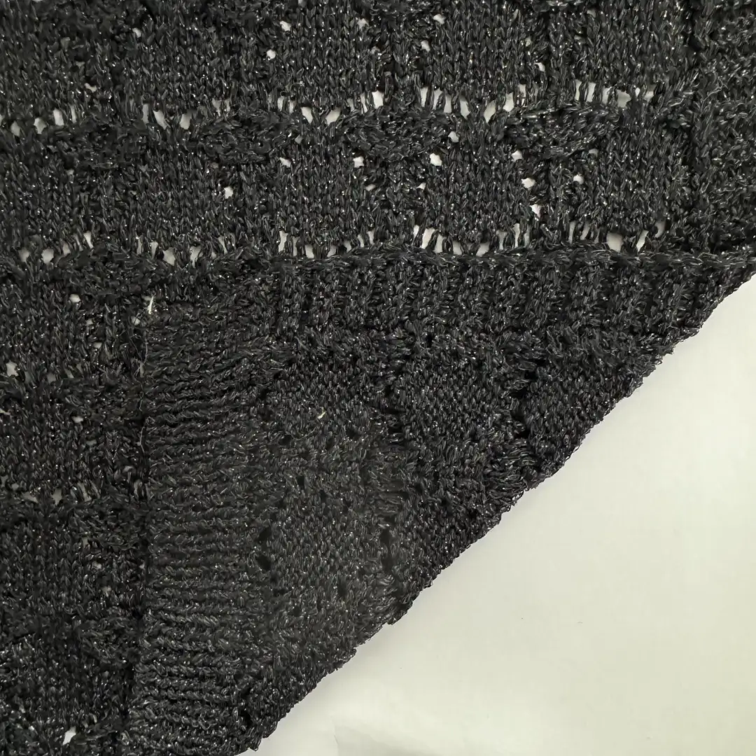 China Yarn for Ladies Vest (Sweater),Men’s Vest (Sweater),Open Cardigan (Sweater),Half-Zipper Cardigan (Sweater),Crew Neck Pullover (Sweater),Crop Top Pullover (Sweater) Tubular Tape Yarn Fancy Yarn Viscose Polyester Black color buy from China wholesaler bulk order at wholesale price free worldwide shipping Alibaba