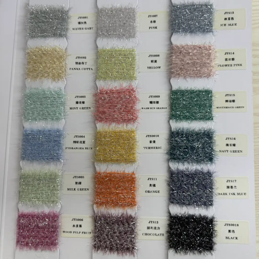 China Yarn for Ladies Vest (Sweater),Men’s Vest (Sweater),Open Cardigan (Sweater),Half-Zipper Cardigan (Sweater),Crew Neck Pullover (Sweater),Crop Top Pullover (Sweater) Cat Feather Yarn Fancy Yarn Lurex Nylon Re-nylon Gary color buy from China wholesaler bulk order at wholesale price free worldwide shipping Alibaba