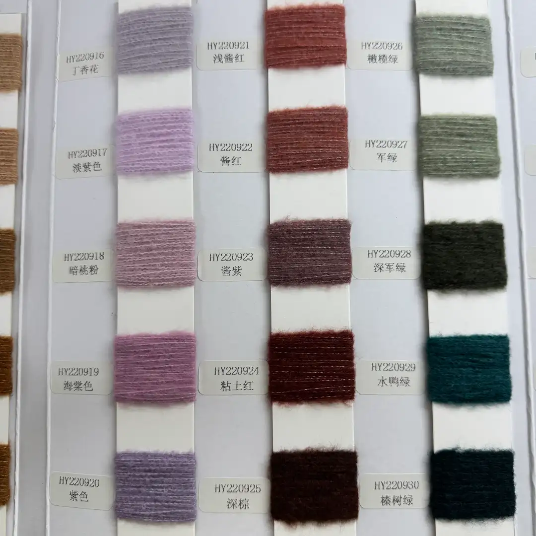 China Yarn for Ladies Vest (Sweater),Men’s Vest (Sweater),Open Cardigan (Sweater),Full-Zipper Cardigan (Sweater),Crew Neck Pullover (Sweater),Crop Top Pullover (Sweater) Mossy Yarn Fancy Yarn Polyester Spandex Purple color buy from China wholesaler bulk order at wholesale price free worldwide shipping Alibaba