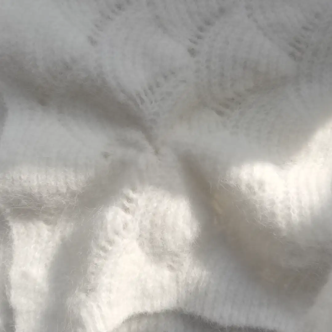 China Yarn for Open Cardigan (Sweater),Full-Zipper Cardigan (Sweater),U-Neck Cardigan (Sweater),V-Neck Button Up Cardigan (Sweater) Mossy Yarn Fancy Yarn Polyester Polyamide Wool Spandex White color buy from China wholesaler bulk order at wholesale price free worldwide shipping Alibaba