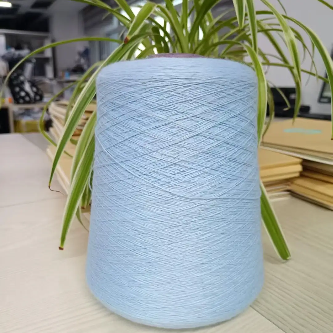 China Yarn for Ladies Vest (Sweater),Men’s Vest (Sweater),Open Cardigan (Sweater),Full-Zipper Cardigan (Sweater),Half-Zipper Cardigan (Sweater),Shirt Long Sleeve Button (Sweater) Mossy Yarn Fancy Yarn Polyester blue color buy from China wholesaler bulk order at wholesale price free worldwide shipping Alibaba