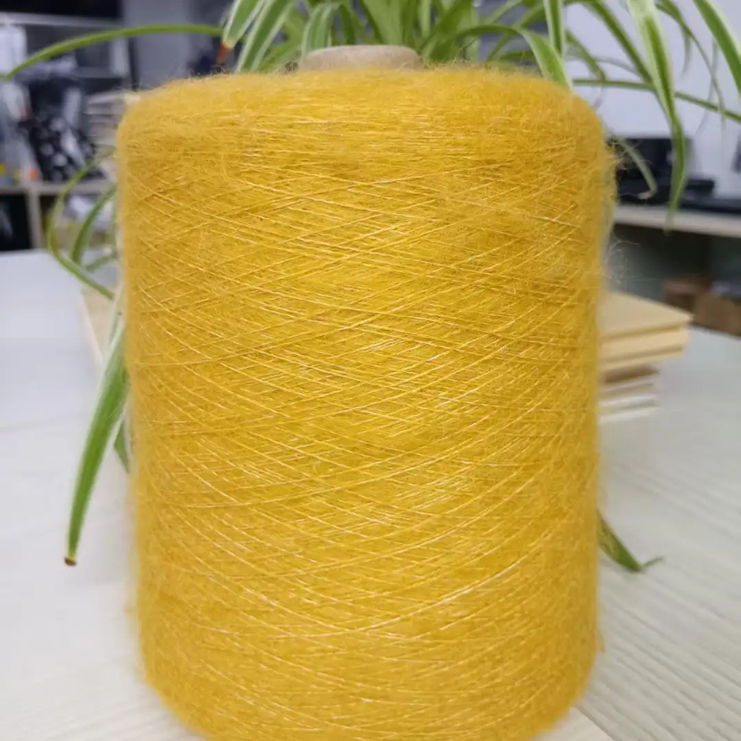 China Yarn for Ladies Vest (Sweater),Men’s Vest (Sweater),Open Cardigan (Sweater),Full-Zipper Cardigan (Sweater),Half-Zipper Cardigan (Sweater),Shirt Long Sleeve Button (Sweater) Mossy Yarn Fancy Yarn Recycled Polyester Nylon Acrylic Wool Spandex yellow color buy from China wholesaler bulk order at wholesale price free worldwide shipping Alibaba