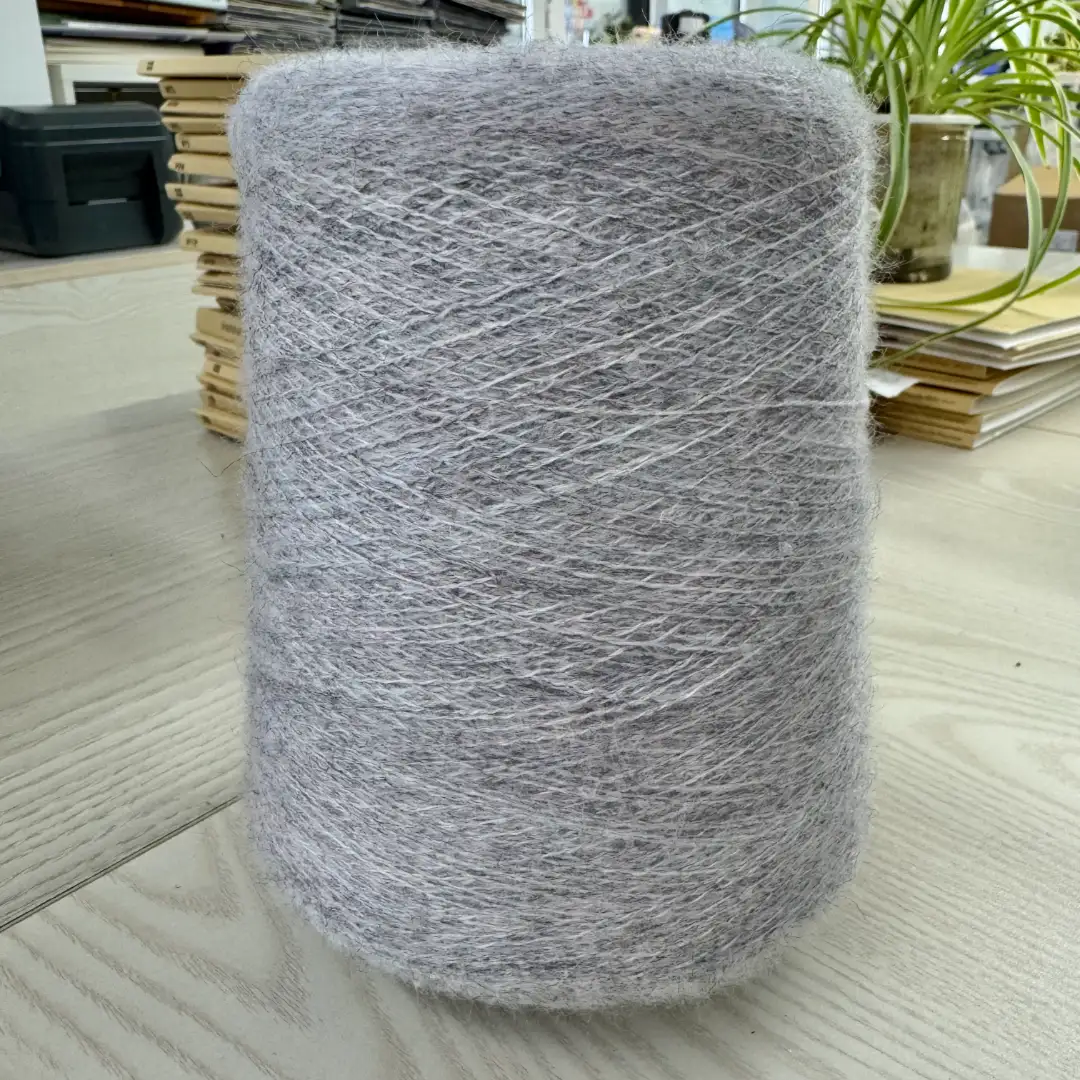 China Yarn for Ladies Vest (Sweater),Men’s Vest (Sweater),Open Cardigan (Sweater),Half-Zipper Cardigan (Sweater),Crew Neck Pullover (Sweater),Crop Top Pullover (Sweater) Mossy Yarn Fancy Yarn Polyester Nylon Purple color buy from China wholesaler bulk order at wholesale price free worldwide shipping Alibaba