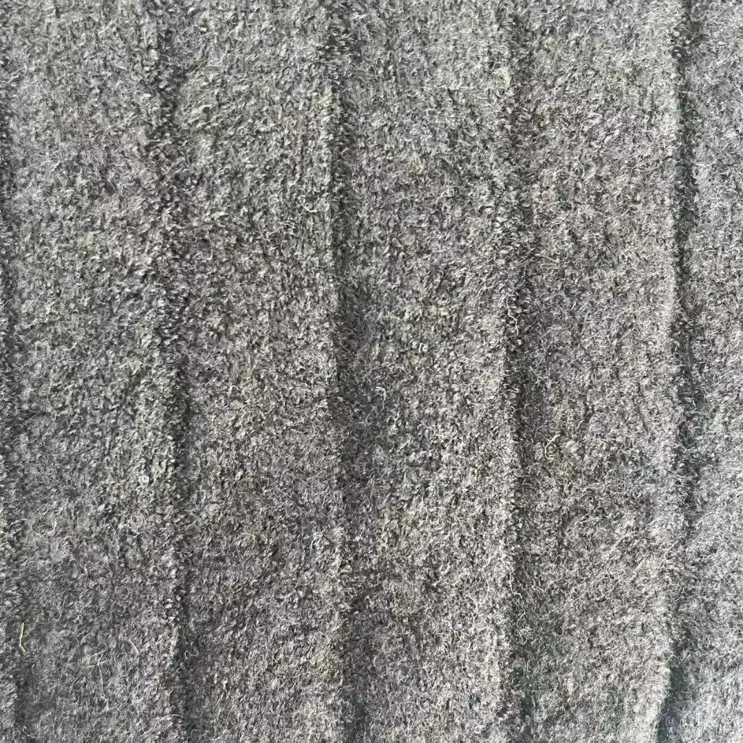 China Yarn for Open Cardigan (Sweater),Full-Zipper Cardigan (Sweater),Half-Zipper Cardigan (Sweater),Shirt Long Sleeve Button (Sweater) Mossy Yarn Fancy Yarn Recycled Polyester Acrylic RWS Wool Elastane brown color buy from China wholesaler bulk order at wholesale price free worldwide shipping Alibaba