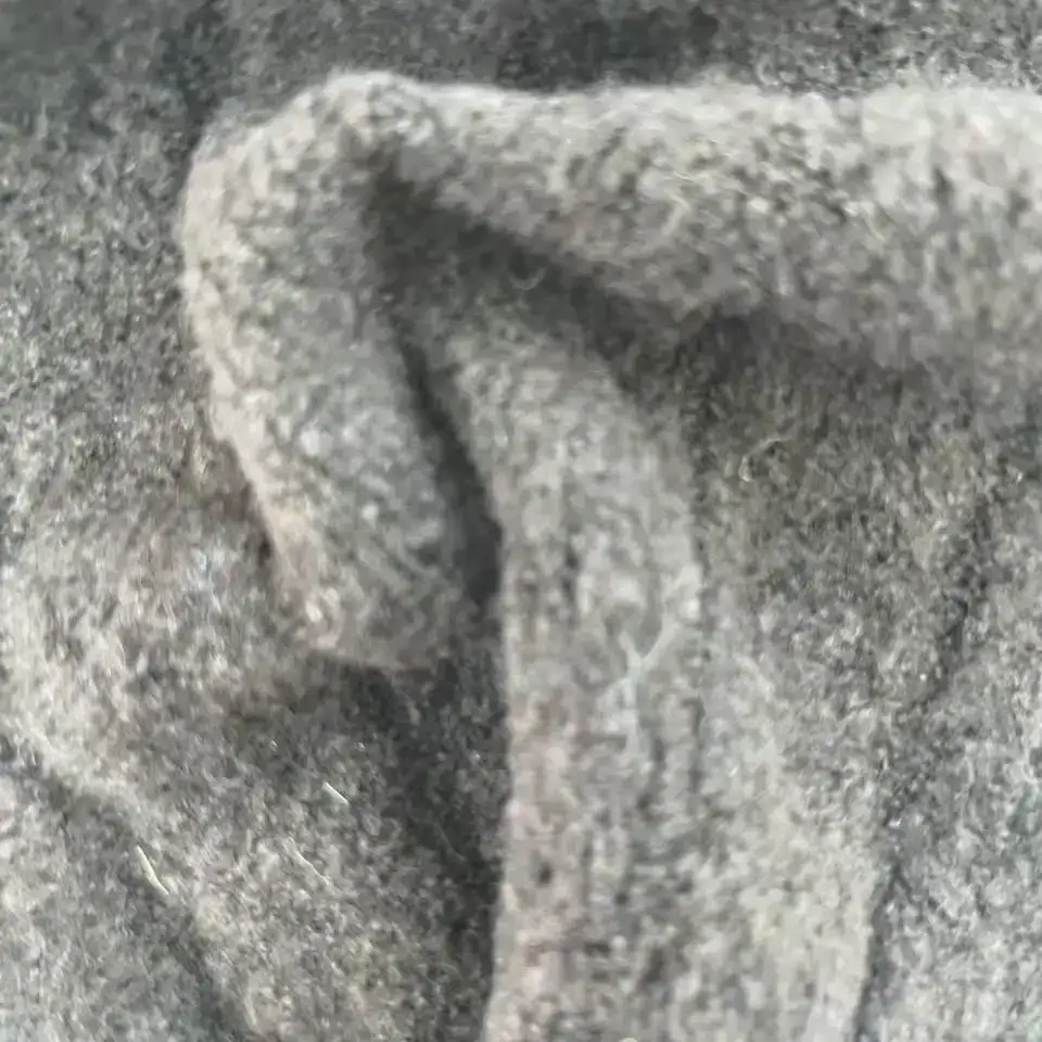 China Yarn for Open Cardigan (Sweater),Full-Zipper Cardigan (Sweater),Half-Zipper Cardigan (Sweater),Shirt Long Sleeve Button (Sweater) Mossy Yarn Fancy Yarn Recycled Polyester Acrylic RWS Wool Elastane brown color buy from China wholesaler bulk order at wholesale price free worldwide shipping Alibaba