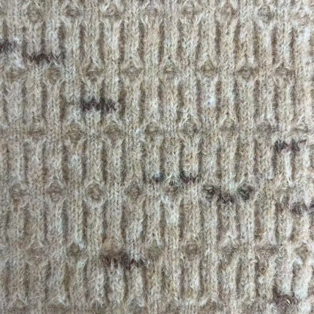 China Yarn for Half-Zipper Cardigan (Sweater),Knitted Trousers (Sweater),Kids Crew-Neck Cardigan (Sweater),Womens Loose-Fit Dress (Sweater) Mossy Yarn Fancy Yarn Recycled Polyester Wool Elastane Acrylic brown color buy from China wholesaler bulk order at wholesale price free worldwide shipping Alibaba