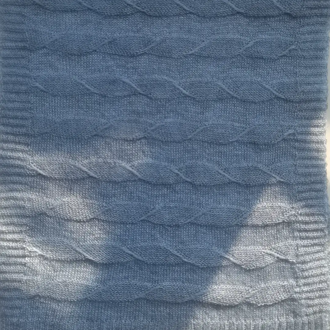 China Yarn for Open Cardigan (Sweater),Full-Zipper Cardigan (Sweater),Round Neck Pullover (Sweater),Scallop Trims Cardigan (Sweater),Buttonless Cardigan (Sweater) Semi-Worsted Spun Regular Yarn Wool Tencel Blue color buy from China wholesaler bulk order at wholesale price free worldwide shipping Alibaba