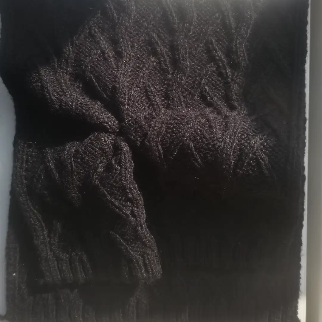 China Yarn for Open Cardigan (Sweater),Full-Zipper Cardigan (Sweater),Knitted Jacket (Sweater),Round Neck Pullover (Sweater) Woollen Spun Regular Yarn Acrylic Cotton Polyester Black color buy from China wholesaler bulk order at wholesale price free worldwide shipping Alibaba