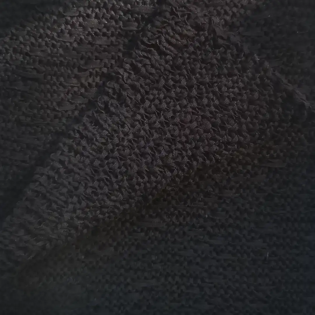 China Yarn for Ladies Vest (Sweater),Open Cardigan (Sweater),Round Neck Pullover (Sweater) Flat Tape Yarn Fancy Yarn Cotton Polyester Black color buy from China wholesaler bulk order at wholesale price free worldwide shipping Alibaba