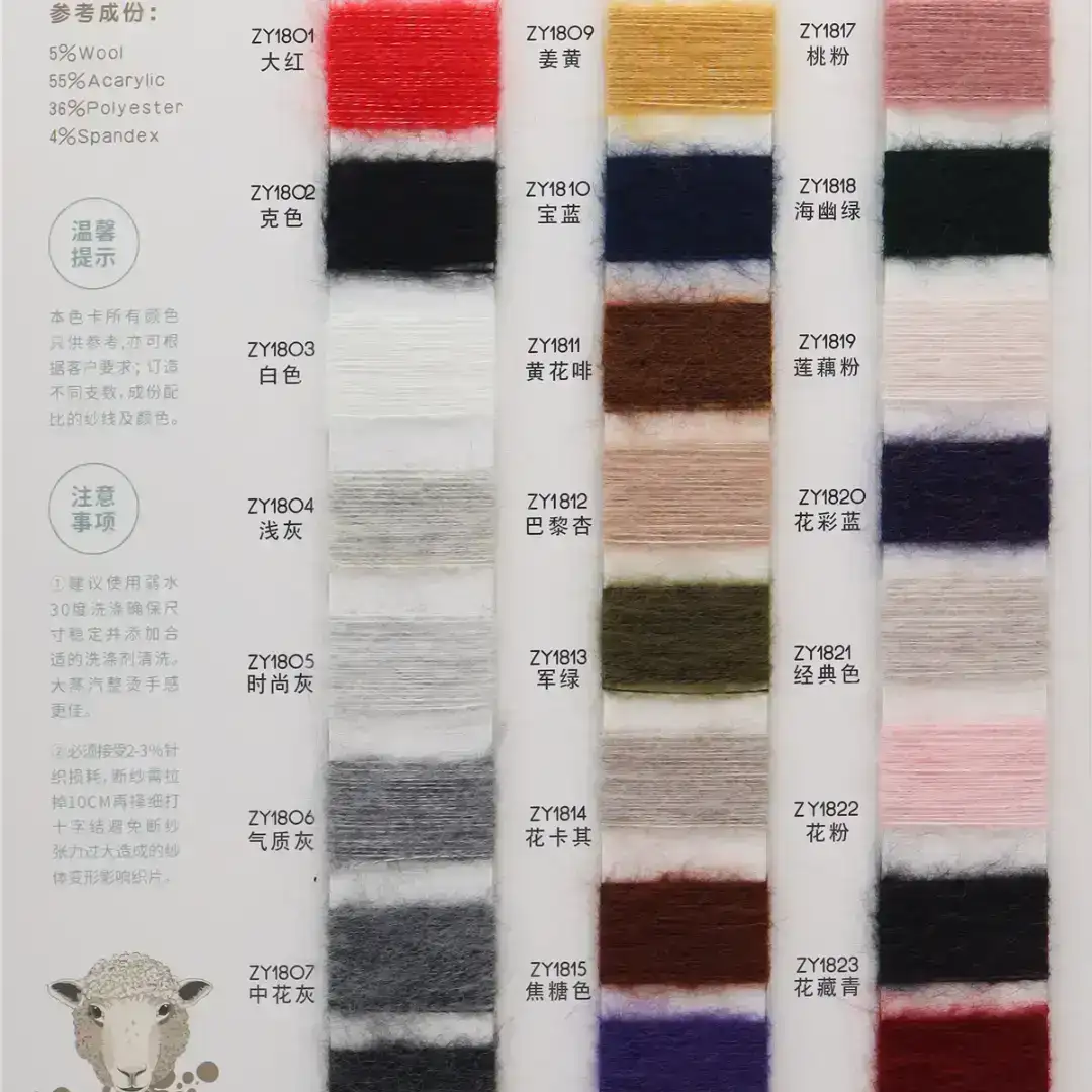 China Yarn for Ladies Vest (Sweater),Men’s Vest (Sweater),Open Cardigan (Sweater),Full-Zipper Cardigan (Sweater),Half-Zipper Cardigan (Sweater),Shirt Long Sleeve Button (Sweater) Mossy Yarn Fancy Yarn Polyester Elastane Wool Acrylic Purple color buy from China wholesaler bulk order at wholesale price free worldwide shipping Alibaba