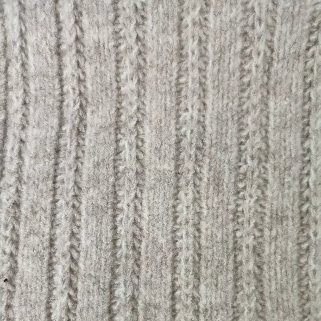 China Yarn for Ladies Vest (Sweater),Men’s Vest (Sweater),Open Cardigan (Sweater),Full-Zipper Cardigan (Sweater),Half-Zipper Cardigan (Sweater),Shirt Long Sleeve Button (Sweater) Mossy Yarn Fancy Yarn Recycled Polyester Acrylic RWS Wool Spandex Oatmeal color buy from China wholesaler bulk order at wholesale price free worldwide shipping Alibaba