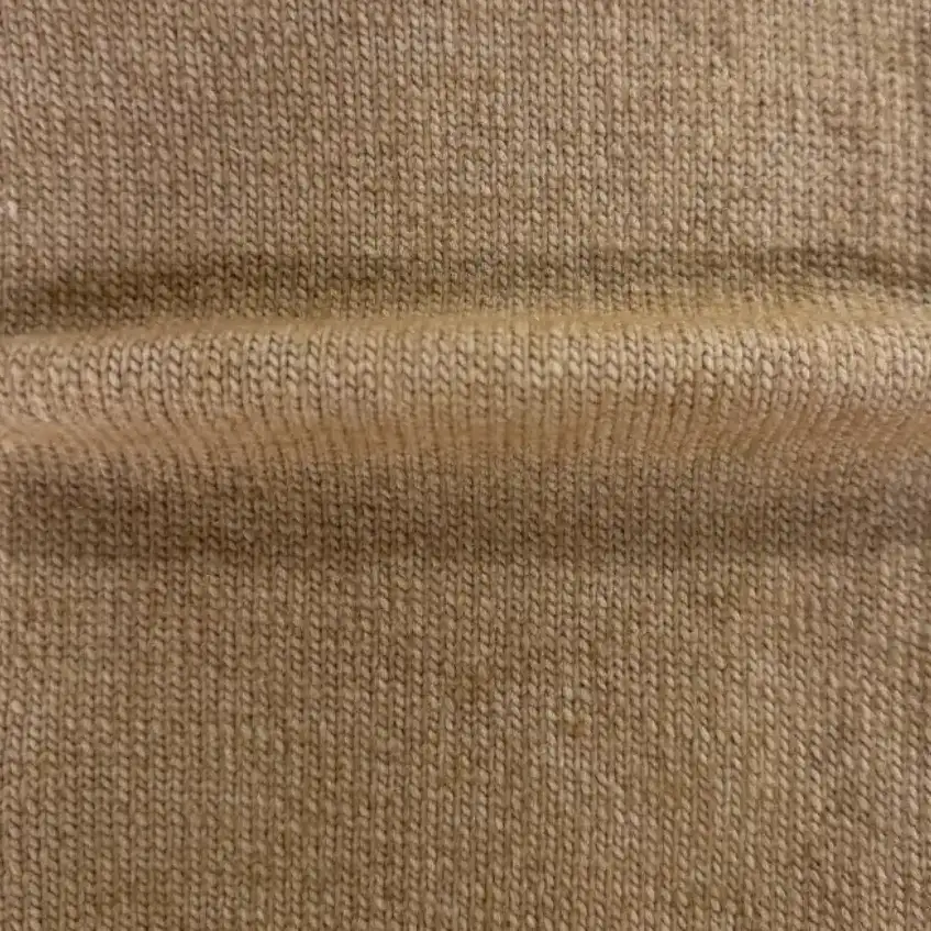 China Yarn for Ladies Vest (Sweater),Men’s Vest (Sweater),Open Cardigan (Sweater),Crew Neck Pullover (Sweater),Crop Top Pullover (Sweater),Hoodie  (Sweater),Dresses (Cardigan Open) (Sweater) Mossy Yarn Fancy Yarn Recycled Polyester Acrylic RWS Wool Camel color buy from China wholesaler bulk order at wholesale price free worldwide shipping Alibaba