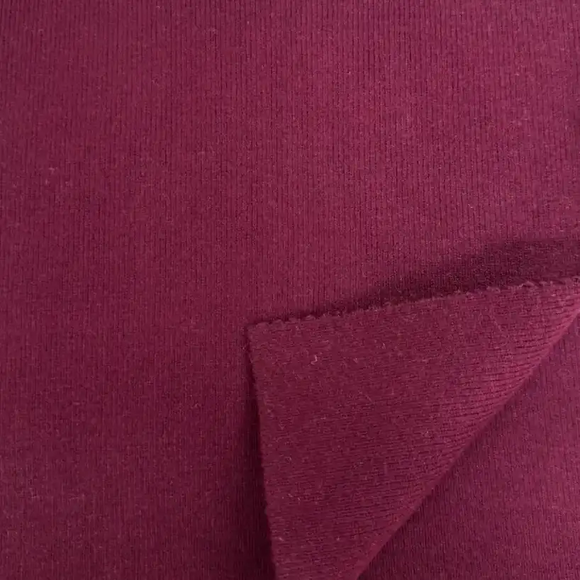 China Yarn for Ladies Vest (Sweater),Men’s Vest (Sweater),Half-Zipper Cardigan (Sweater),Crew Neck Pullover (Sweater),Crop Top Pullover (Sweater) Core Spun Yarn Regular Yarn Lenzing Ecovero Viscose Recycled Polyester Burgundy color buy from China wholesaler bulk order at wholesale price free worldwide shipping Alibaba