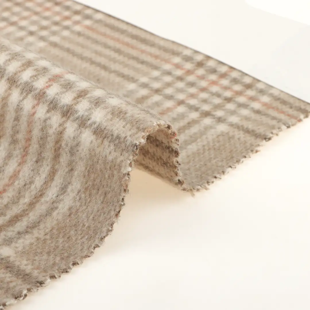 China Fabric for Jackets,Trench Coat,Overcoat Woolen Overcoat Woolen Other Wool check color buy from China wholesaler bulk order at wholesale price free worldwide shipping Alibaba