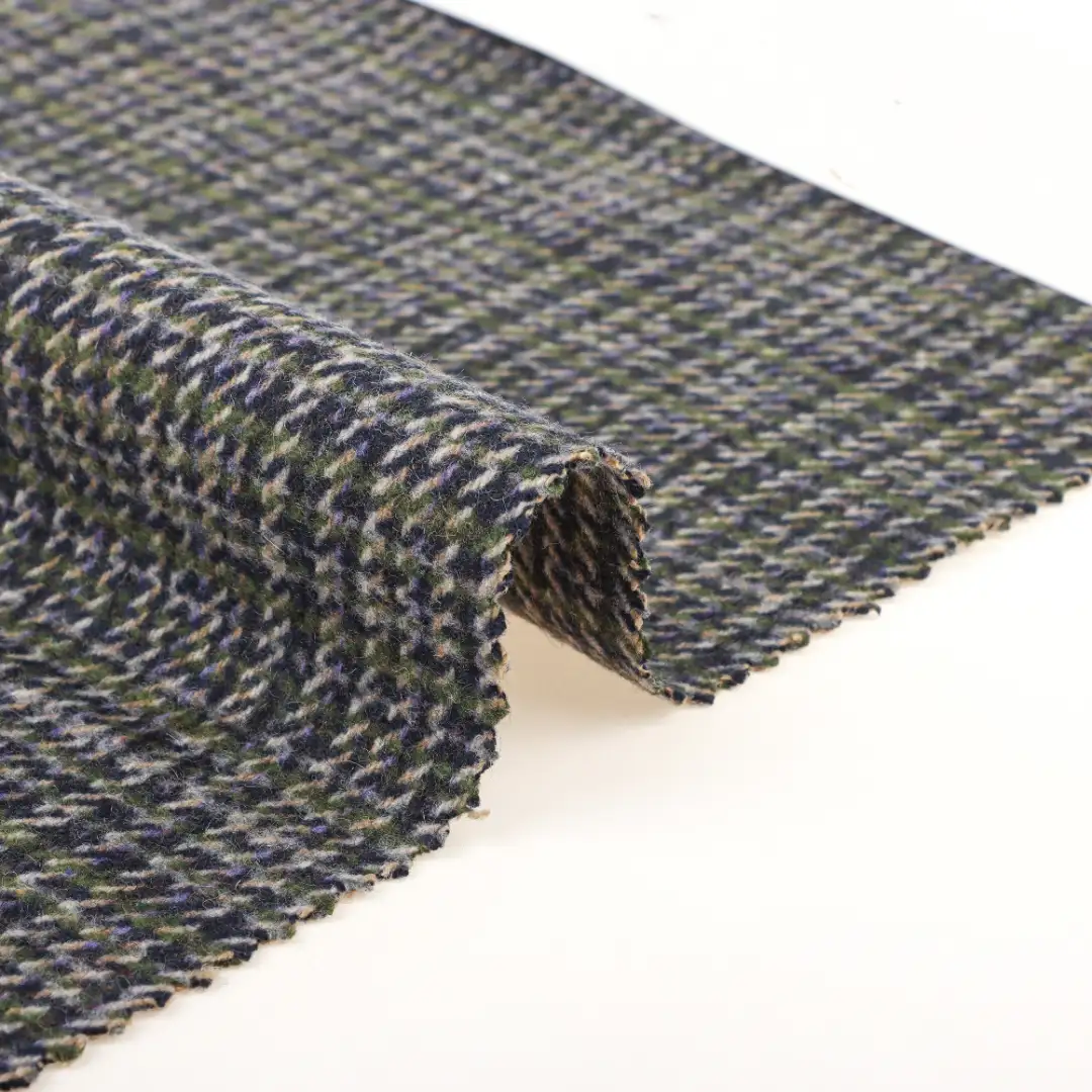 China Fabric for Jackets,Trench Coat,Overcoat Melton Woolen Other Wool check color buy from China wholesaler bulk order at wholesale price free worldwide shipping Alibaba