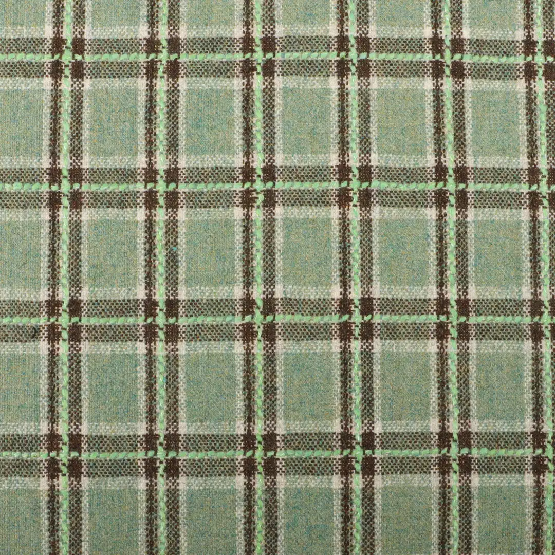 China Fabric for Jackets,Trench Coat,Overcoat,Suit Melton Woolen Polyester Wool Other check color buy from China wholesaler bulk order at wholesale price free worldwide shipping Alibaba