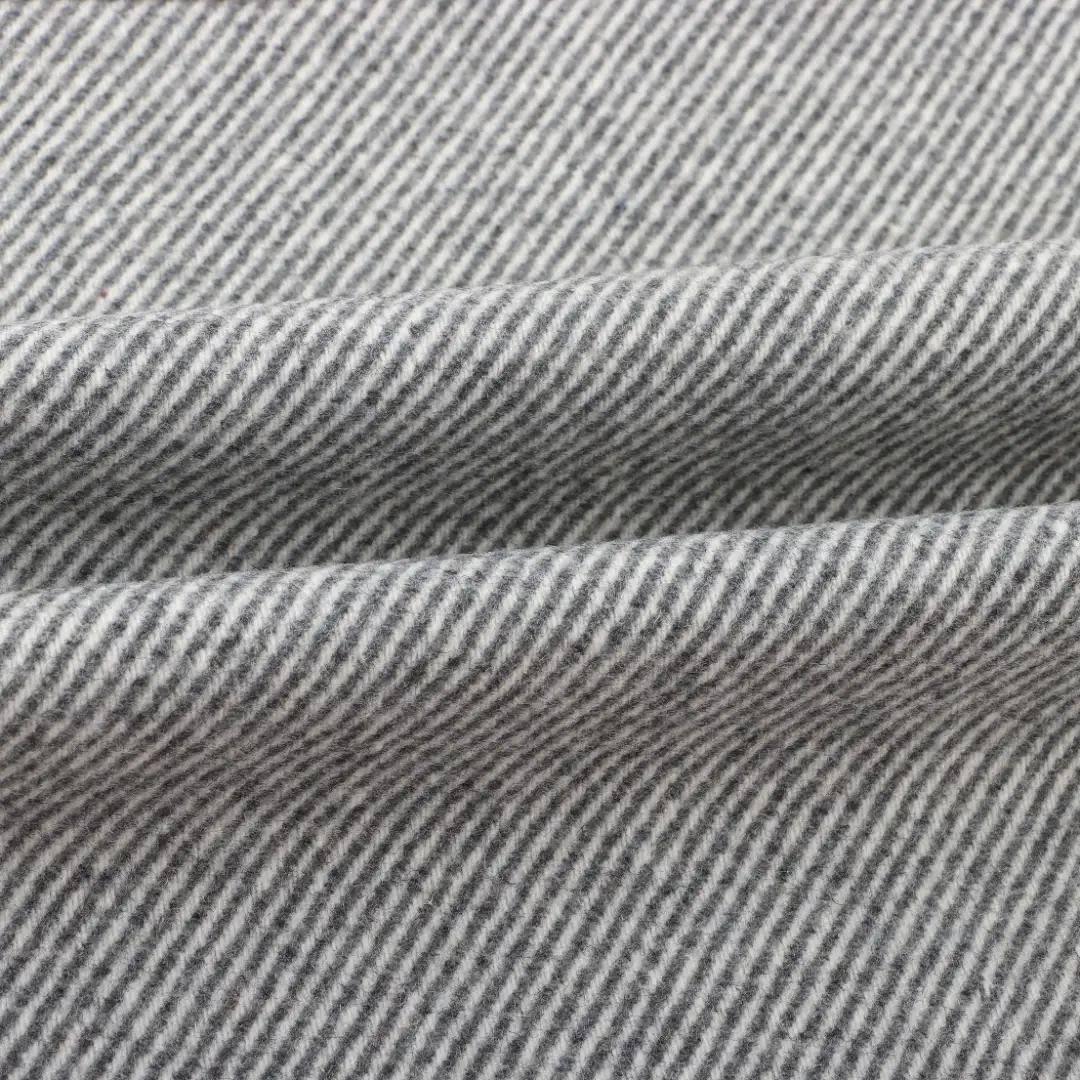China Fabric for Jackets,Trench Coat,Overcoat Woolen Twill Woolen Polyester Wool Other Gray color buy from China wholesaler bulk order at wholesale price free worldwide shipping Alibaba