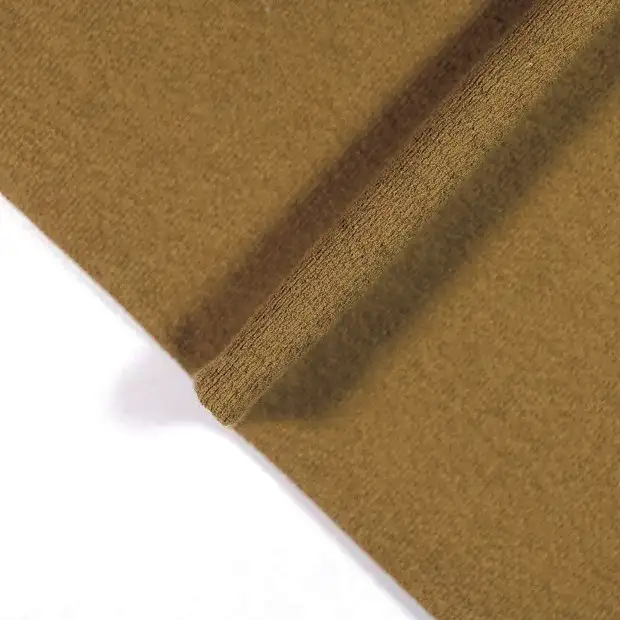 China Fabric for T-Shirt,Skirt,Tank Wrap Midi Dress Rib Knit Fabric Cotton brown color buy from China wholesaler bulk order at wholesale price free worldwide shipping Alibaba