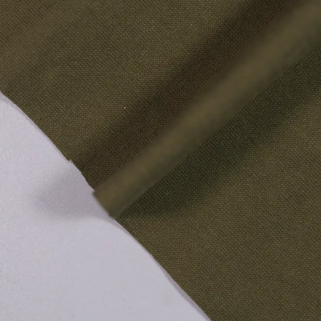 China Fabric for T-Shirt,Skirt Rib Knit Fabric Cotton Polyester dark green color buy from China wholesaler bulk order at wholesale price free worldwide shipping Alibaba