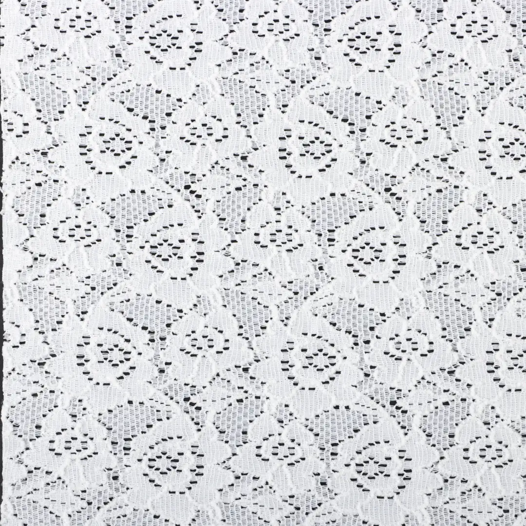 China Fabric for Shirt,Tank Top,Blouse,Skirt,Shorts Lace Knit Fabric Polyester Spandex white color buy from China wholesaler bulk order at wholesale price free worldwide shipping Alibaba