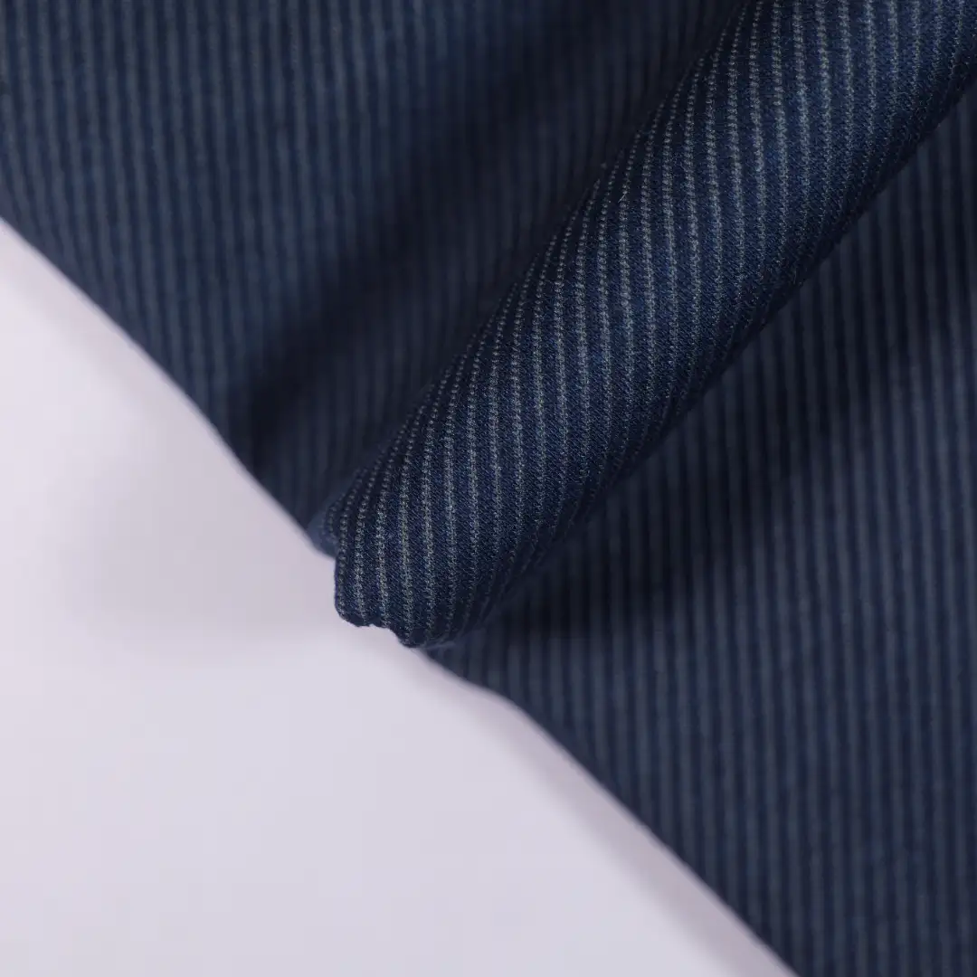 China Fabric for T-Shirt Rib Knit Fabric Polyester dark blue color buy from China wholesaler bulk order at wholesale price free worldwide shipping Alibaba