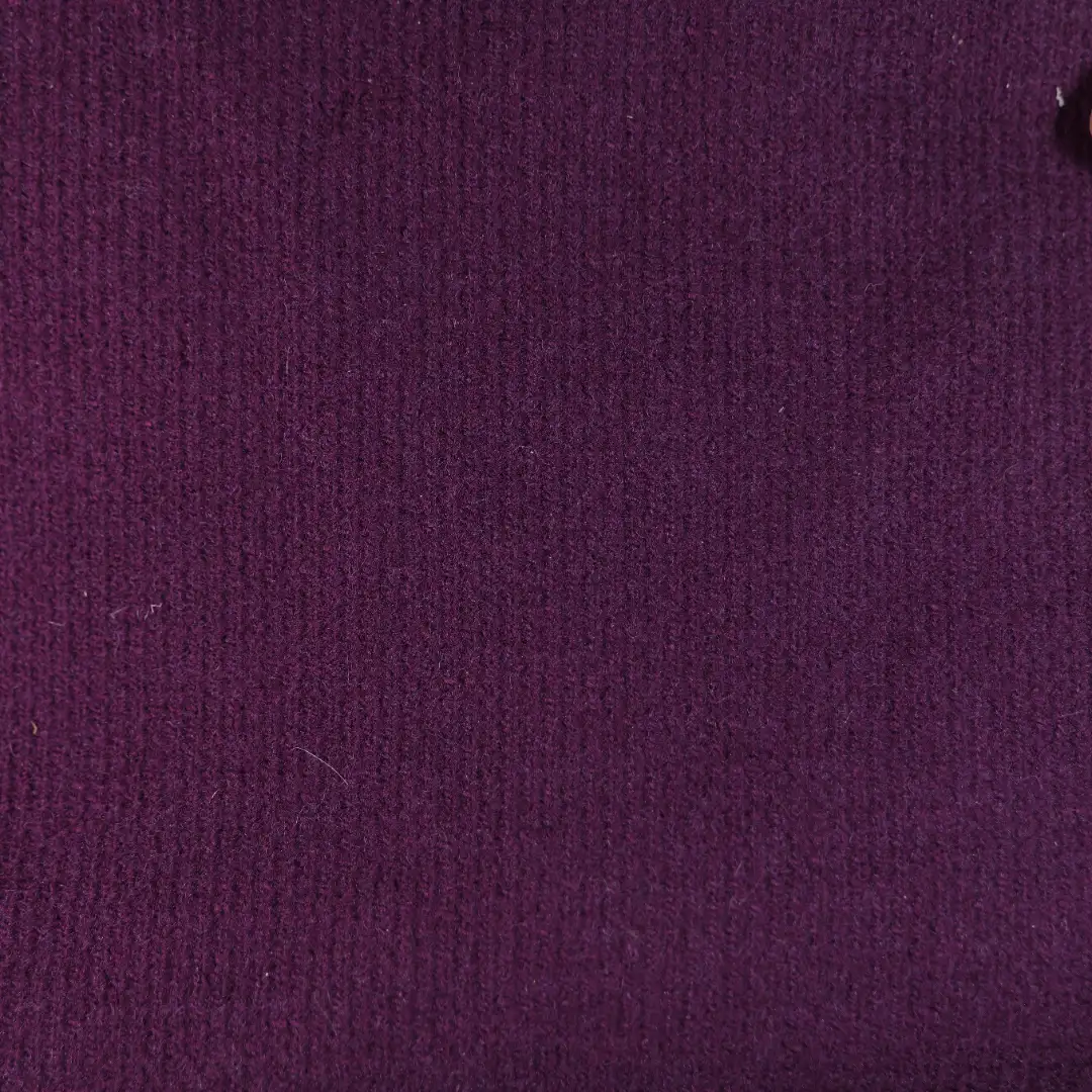 China Fabric for Pants,T-Shirt,Skirt Rib Knit Fabric Polyester dark purple color buy from China wholesaler bulk order at wholesale price free worldwide shipping Alibaba