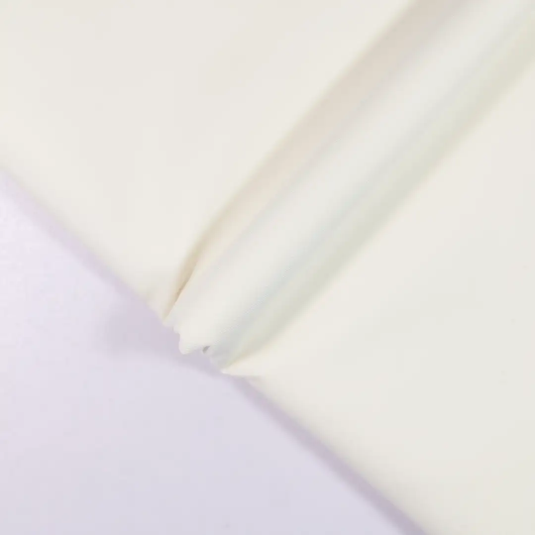 China Fabric for T-Shirt,Skirt,Shorts Rib Knit Fabric Polyester white color buy from China wholesaler bulk order at wholesale price free worldwide shipping Alibaba