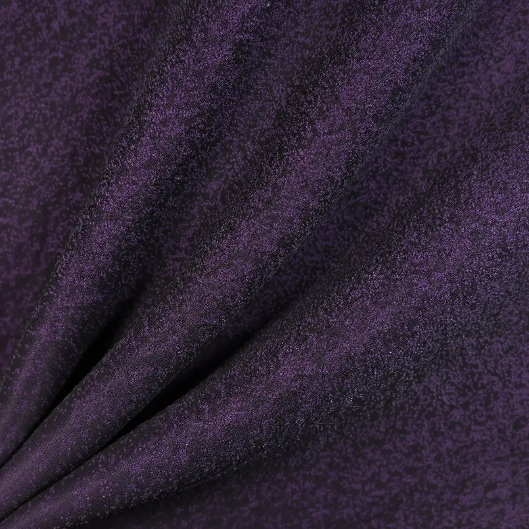 China Fabric for T-Shirt,Skirt Rib Knit Fabric Polyester PURPLE color buy from China wholesaler bulk order at wholesale price free worldwide shipping Alibaba