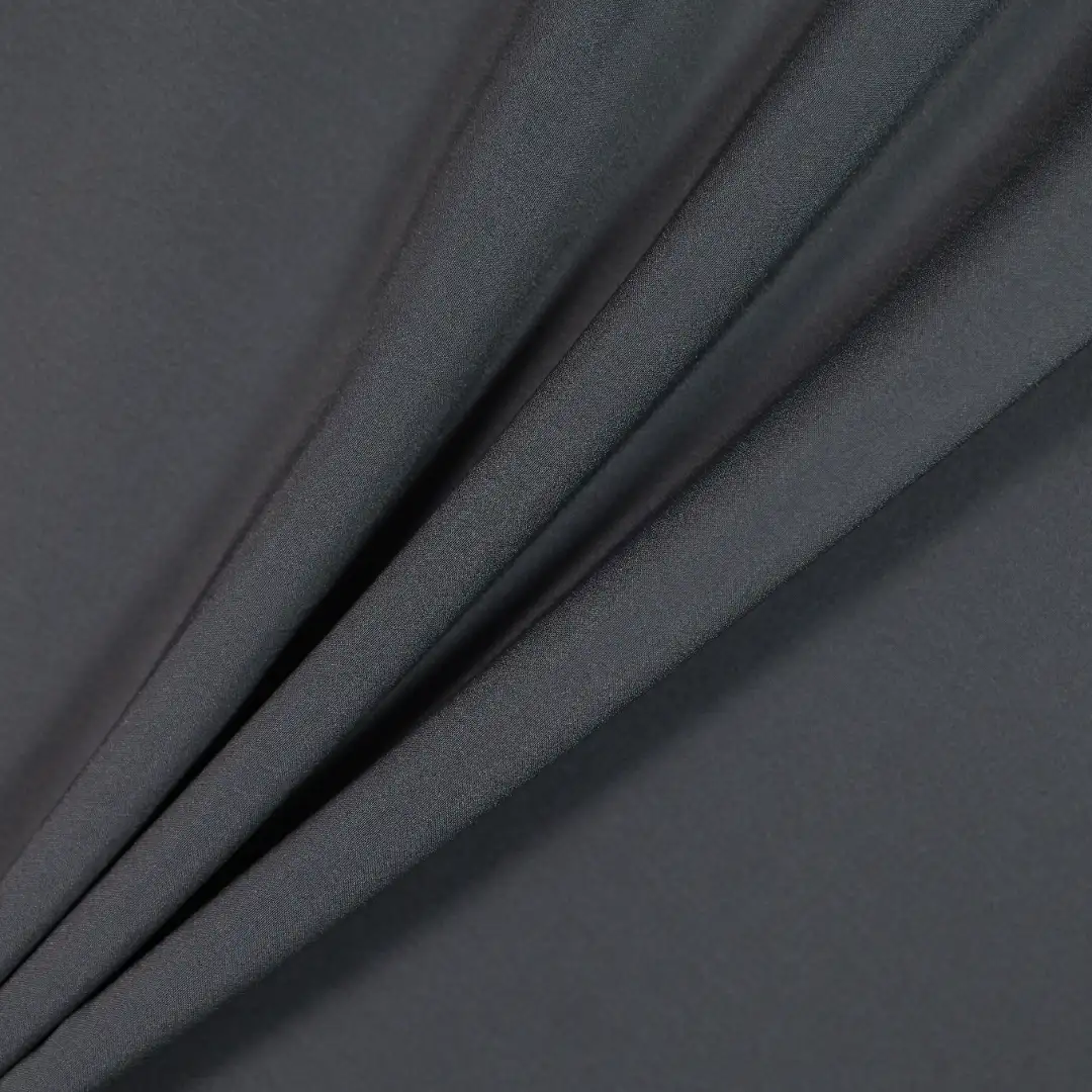 China Fabric for Trench Coat,Down Jacket,Padded Jacket,Light Jacket Four-way Stretch (Bi-Stretch) Woven Blended Fabric Nylon Spandex dark grey color buy from China wholesaler bulk order at wholesale price free worldwide shipping Alibaba