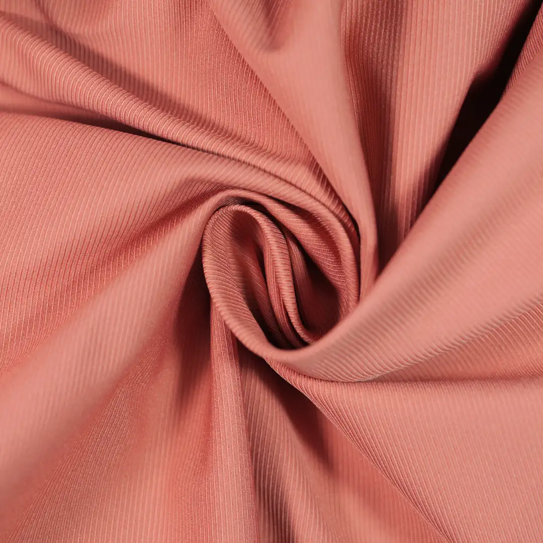 China Fabric for Jackets,Trench Coat,Padded Jacket,Overcoat Twill Synthetic Woven Fabric Polyester Salmon color buy from China wholesaler bulk order at wholesale price free worldwide shipping Alibaba