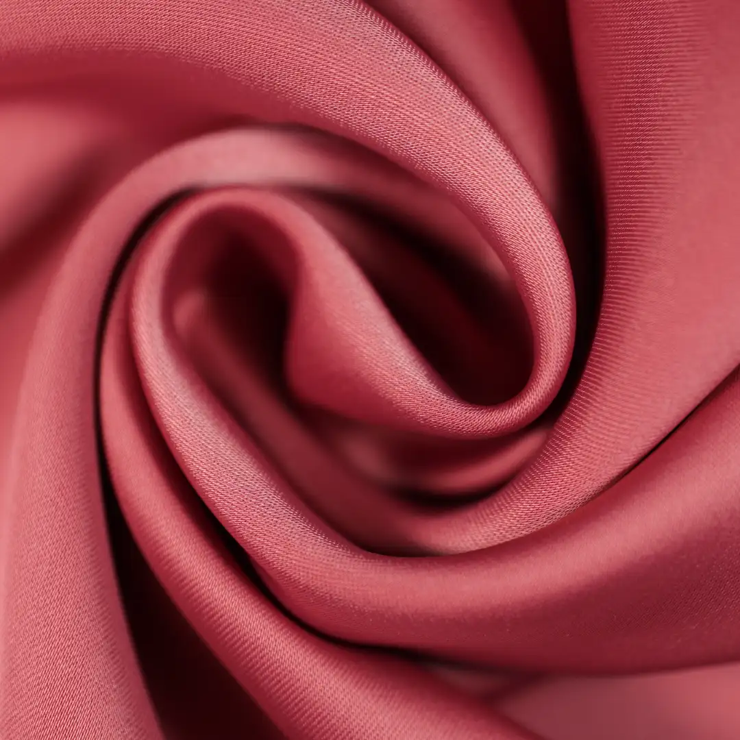 China Fabric for Pants,Skirt,Suit Poplin Synthetic Woven Fabric Polyester Rose pink color buy from China wholesaler bulk order at wholesale price free worldwide shipping Alibaba