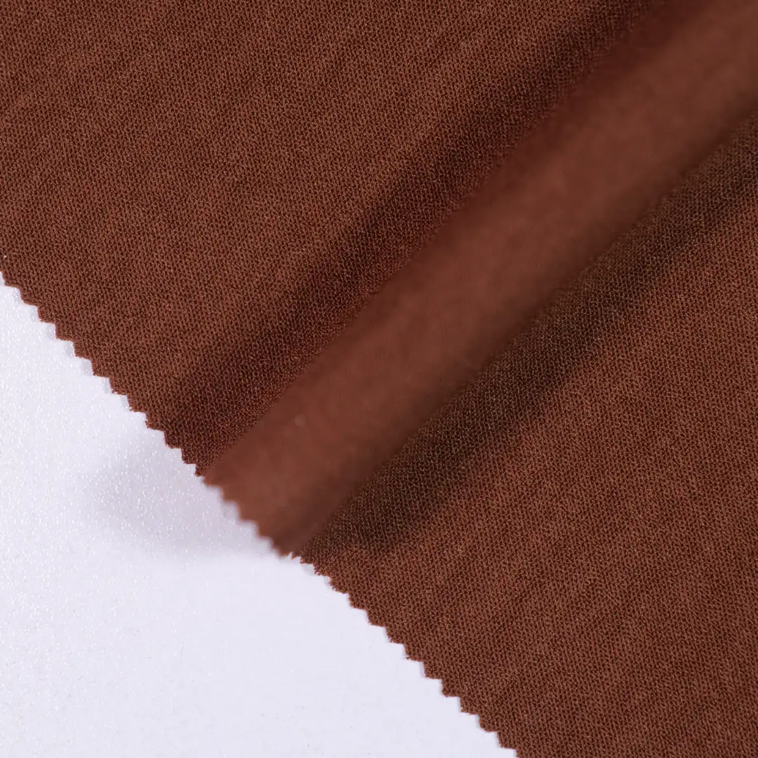 China Fabric for Pants,Skirt,Backless Beach Dress Crepe Synthetic Woven Fabric Polyester coffee color buy from China wholesaler bulk order at wholesale price free worldwide shipping Alibaba