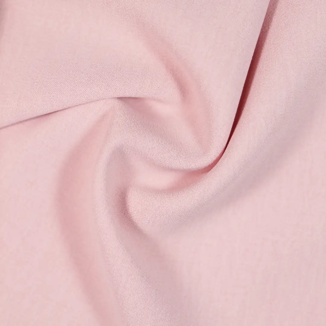 China Fabric for Skirt,Backless Beach Dress,Tank Wrap Midi Dress Twill Synthetic Woven Fabric Polyester pink color buy from China wholesaler bulk order at wholesale price free worldwide shipping Alibaba