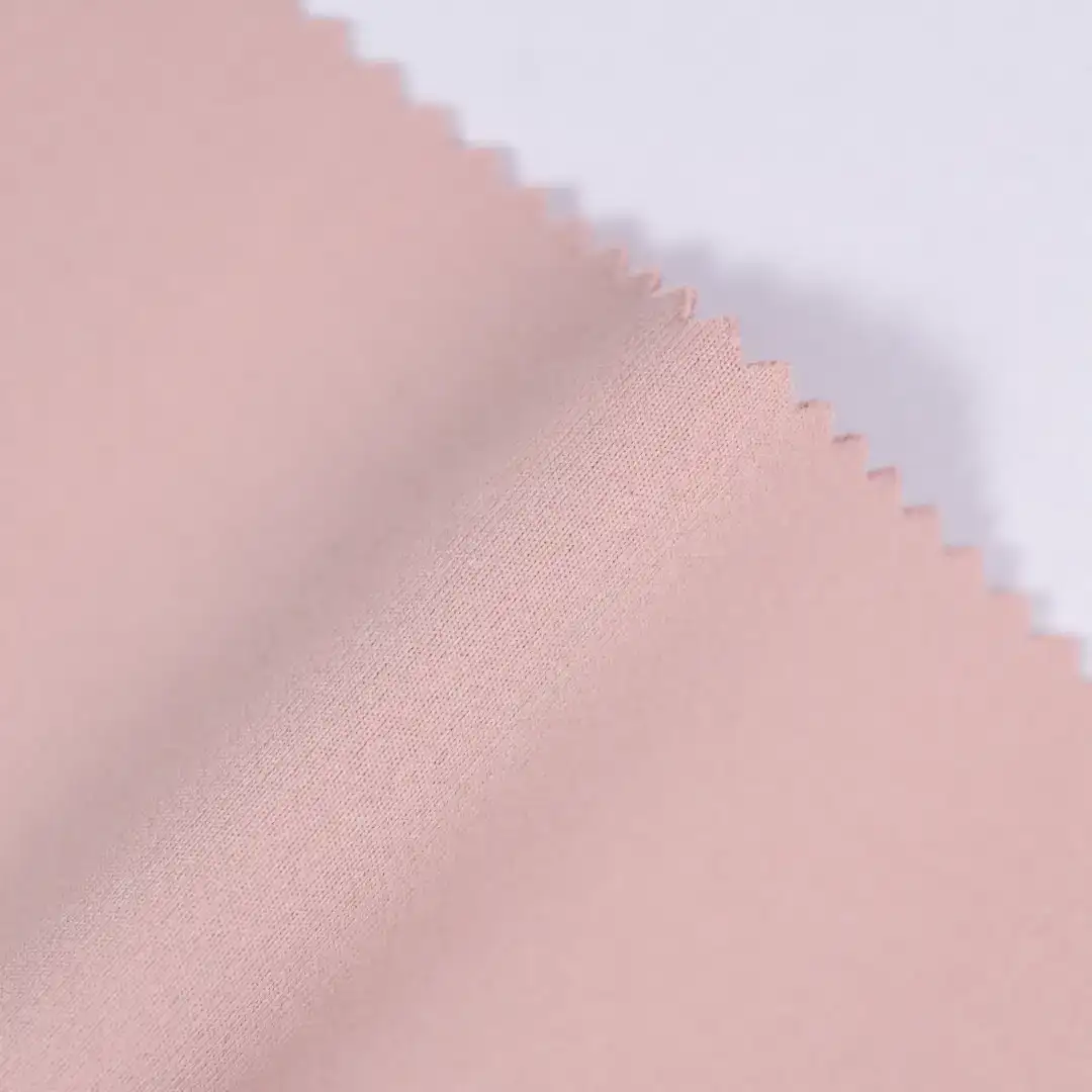 China Fabric for T-Shirt,Skirt,Backless Beach Dress Ponte Roma Knit Fabric Polyester Spandex pink color buy from China wholesaler bulk order at wholesale price free worldwide shipping Alibaba