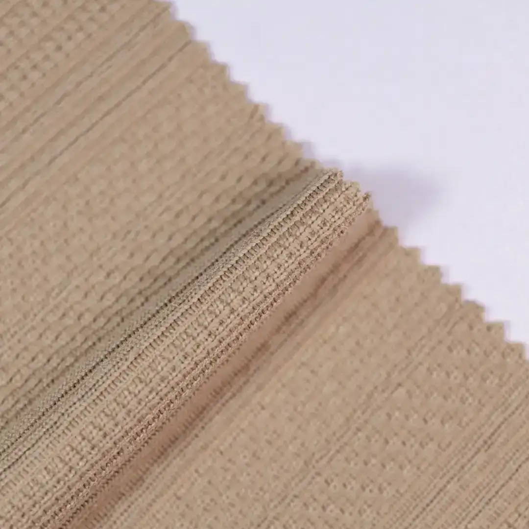 China Fabric for T-Shirt,Skirt,Long Sleeve Base Layer Top Rib Knit Fabric Polyester Spandex coffee color buy from China wholesaler bulk order at wholesale price free worldwide shipping Alibaba