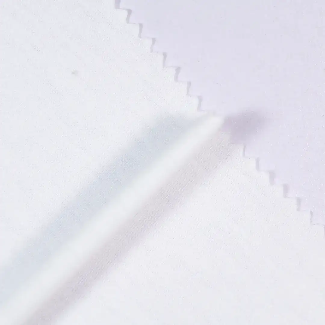 China Fabric for T-Shirt,Backless Beach Dress,Puffball Strappy Dress Single Jersey Knit Fabric Polyester Spandex white color buy from China wholesaler bulk order at wholesale price free worldwide shipping Alibaba